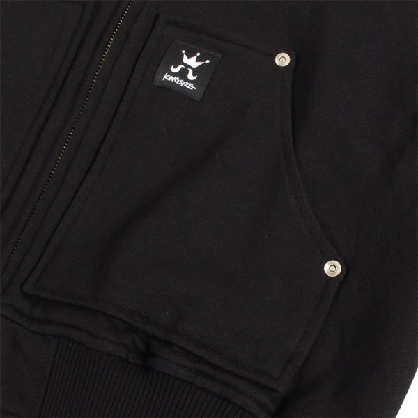 画像4: KINGSIZE（キングサイズ）“RIVET ZIP HOODY” (4)