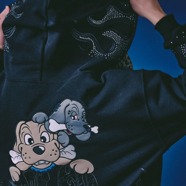 画像22: GALFY(ガルフィー) “ファイヤーピカピカZIPパーカー” (22)