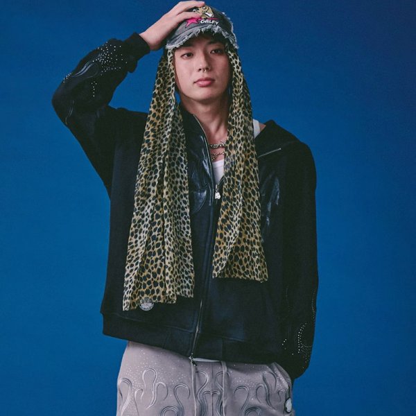 画像18: GALFY(ガルフィー) “ファイヤーピカピカZIPパーカー” (18)