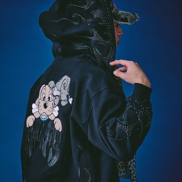 画像21: GALFY(ガルフィー) “ファイヤーピカピカZIPパーカー” (21)