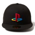 画像2: NEWERA（ニューエラ）“59FIFTY PlayStation プレイステーション ファミリーマーク マルチカラー ブラック” (2)