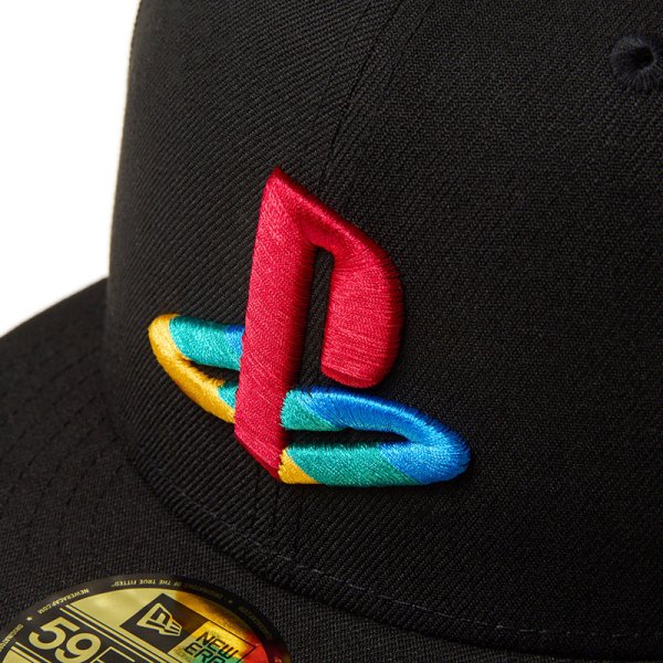 画像5: NEWERA（ニューエラ）“59FIFTY PlayStation プレイステーション ファミリーマーク マルチカラー ブラック” (5)