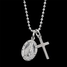 画像4: 【2026.01.30再入荷】KINGSIZE（キングサイズ）“CROSS & MARIA NECKLACE” (4)