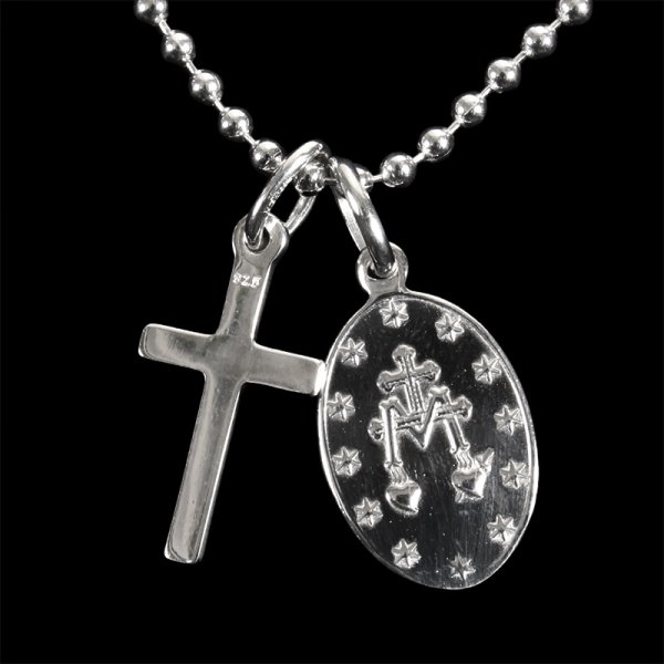 画像9: 【2026.01.27再入荷】KINGSIZE（キングサイズ）“CROSS & MARIA NECKLACE” (9)