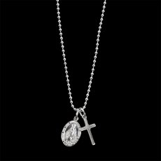 画像3: 【2026.01.30再入荷】KINGSIZE（キングサイズ）“CROSS & MARIA NECKLACE” (3)