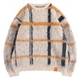 画像1: PeeTee. (ピーティー) “MOHAIR CHECK KNIT” (1)