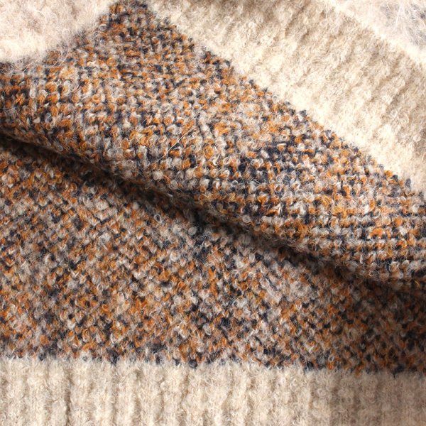 画像7: PeeTee. (ピーティー) “MOHAIR CHECK KNIT” (7)