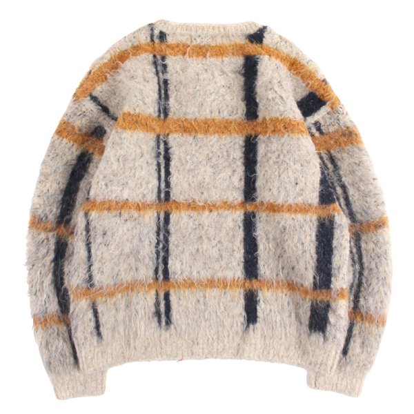 画像2: PeeTee. (ピーティー) “MOHAIR CHECK KNIT” (2)