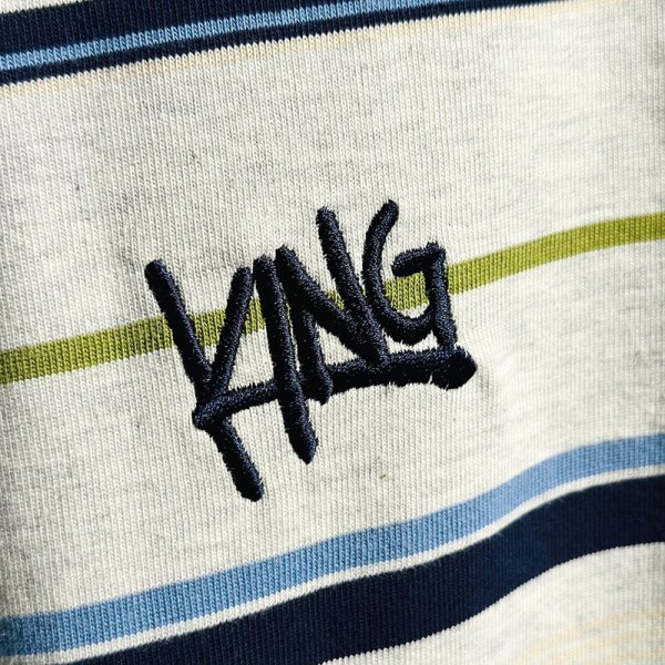 画像11: KINGSIZE（キングサイズ）“DRAW LOGO BORDER L/S TEE” (11)