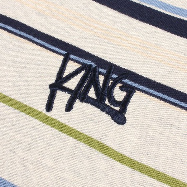 画像4: KINGSIZE（キングサイズ）“DRAW LOGO BORDER L/S TEE” (4)