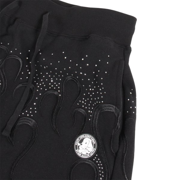 画像7: GALFY(ガルフィー) “ファイヤーピカピカスウェットパンツ” (7)