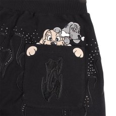 画像10: GALFY(ガルフィー) “ファイヤーピカピカスウェットパンツ” (10)
