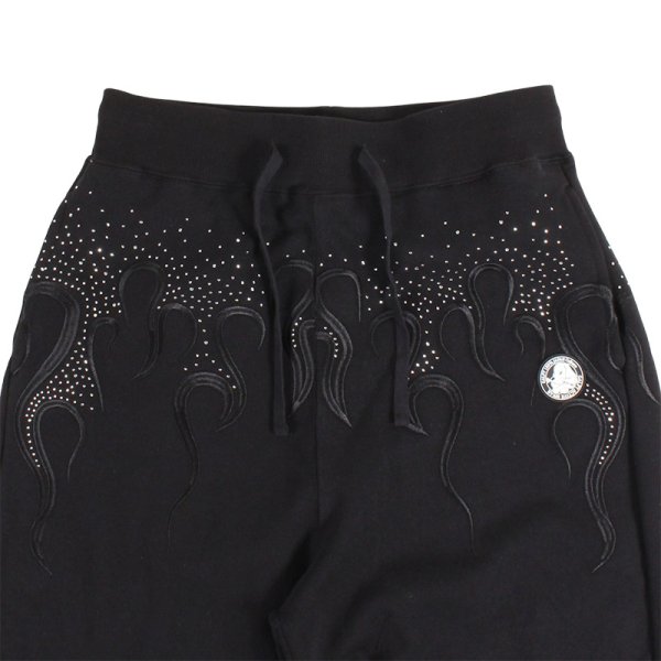 画像5: GALFY(ガルフィー) “ファイヤーピカピカスウェットパンツ” (5)