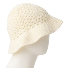 画像5: NEWERA（ニューエラ）“クロシェ ニットバケット オフホワイト” (5)