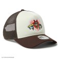 画像3: NEWERA（ニューエラ）“9FORTY A-Frame Trucker The Powerpuff Girls パワーパフ ガールズ ハート クロームホワイト/バーントウッド” (3)