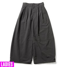 画像1: [レディース] NEWERA（ニューエラ）“Women's ナイロン イージーパンツ チャコールグレー” (1)