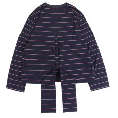 画像5: [レディース] PeeTee. (ピーティー) “BACK DESIGN BORDER L/S TEE” (5)