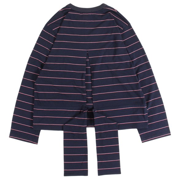 画像5: [レディース] PeeTee. (ピーティー) “BACK DESIGN BORDER L/S TEE” (5)