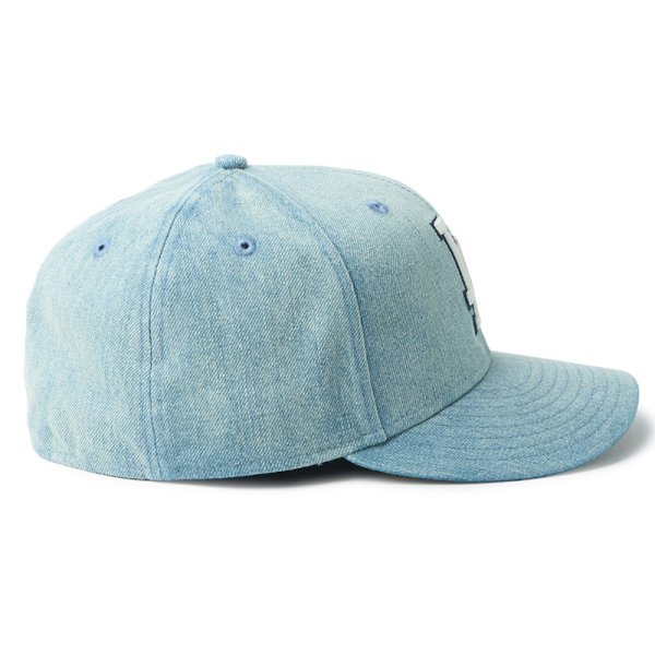 画像6: NEWERA（ニューエラ）“PC 59FIFTY ロサンゼルス・ドジャース Chain Stitch チェーンステッチ ウォッシュドデニム” (6)