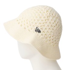 画像3: NEWERA（ニューエラ）“クロシェ ニットバケット オフホワイト” (3)