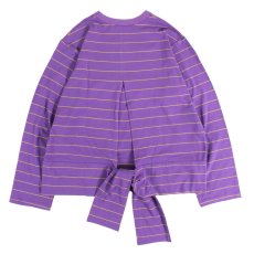画像4: [レディース] PeeTee. (ピーティー) “BACK DESIGN BORDER L/S TEE” (4)