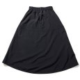 画像3: [レディース] NEWERA（ニューエラ）“Women's ナイロン ドローストリング スカート ブラック” (3)