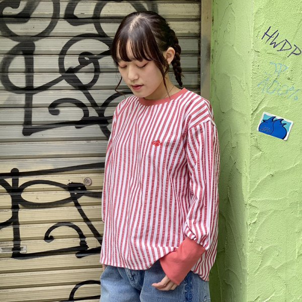 画像14: [レディース] PeeTee. (ピーティー) “STRIPE BACK TUCK BLOUSE” (14)