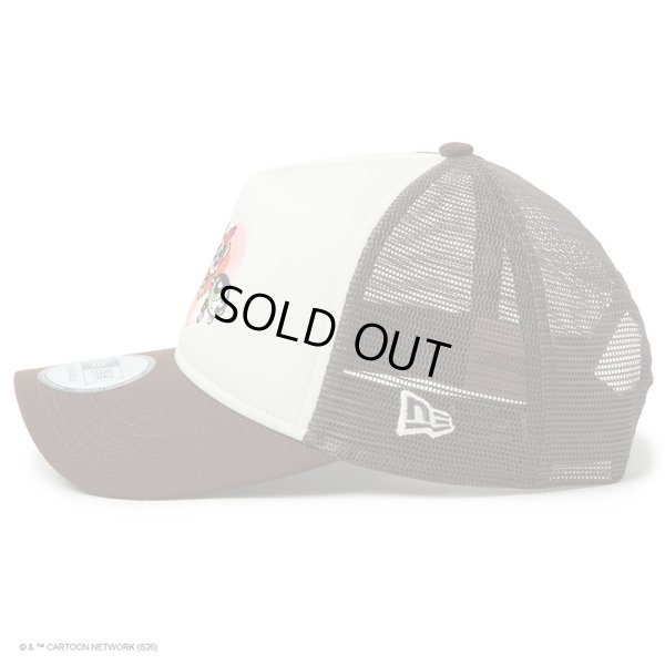 画像5: NEWERA（ニューエラ）“9FORTY A-Frame Trucker The Powerpuff Girls パワーパフ ガールズ ハート クロームホワイト/バーントウッド” (5)