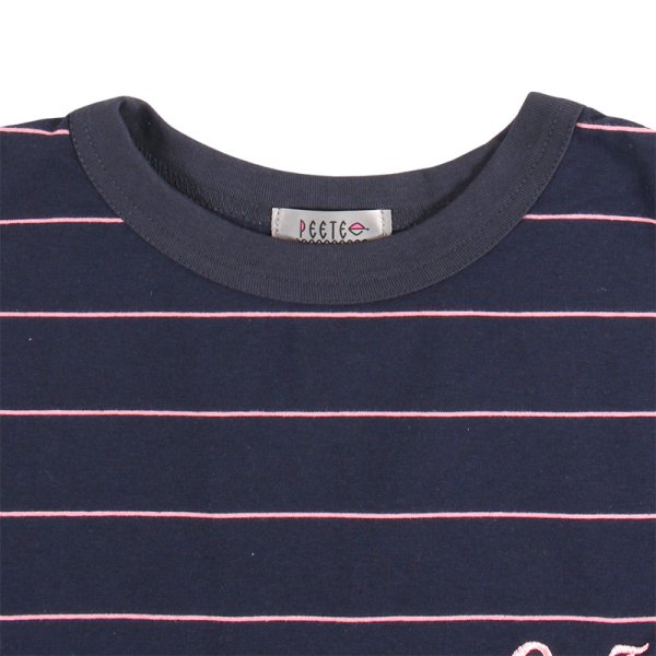 画像6: [レディース] PeeTee. (ピーティー) “BACK DESIGN BORDER L/S TEE” (6)