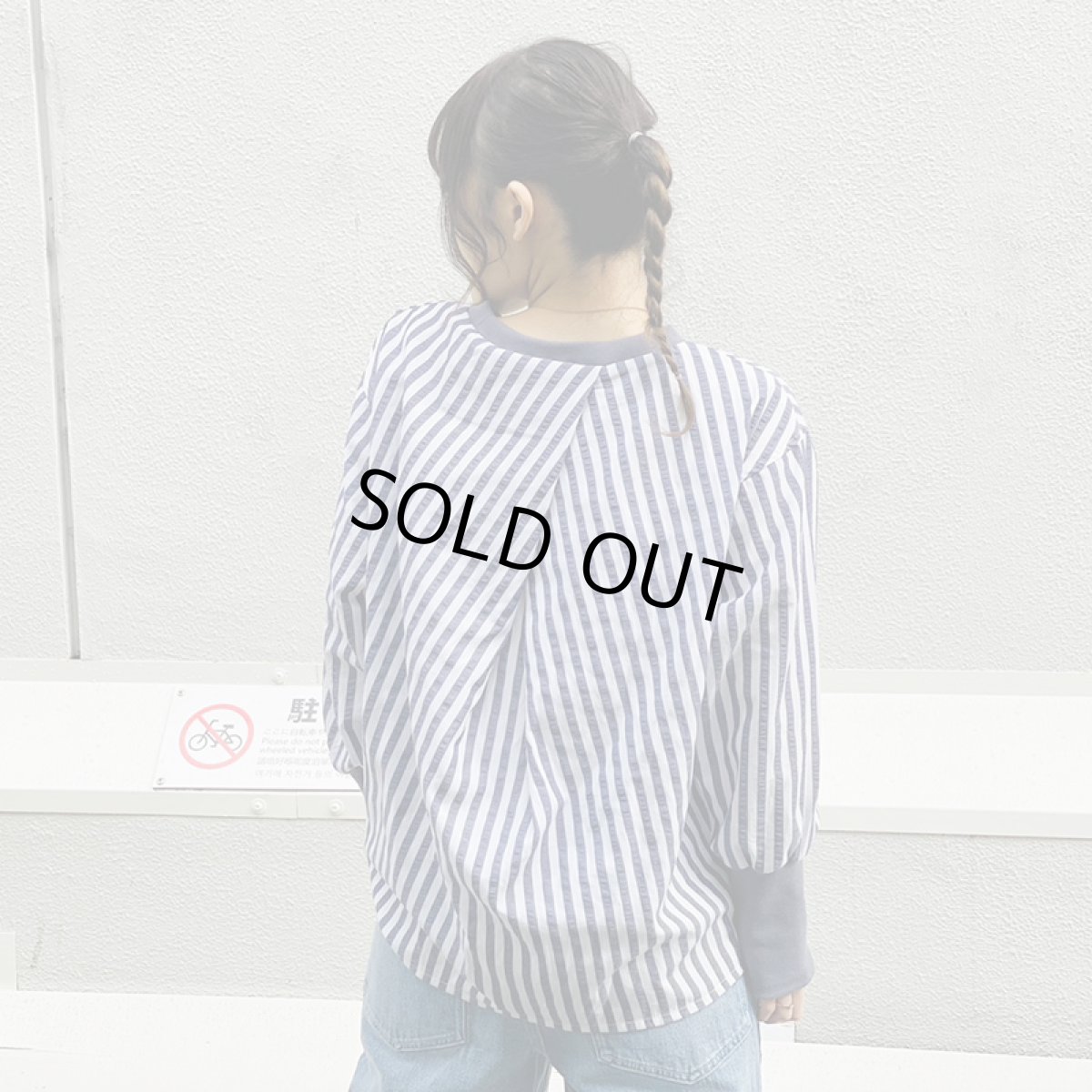 画像13: [レディース] PeeTee. (ピーティー) “STRIPE BACK TUCK BLOUSE” (13)