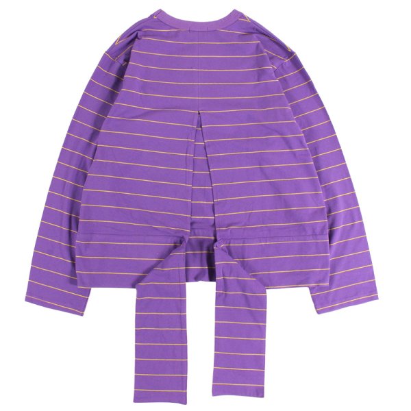 画像5: [レディース] PeeTee. (ピーティー) “BACK DESIGN BORDER L/S TEE” (5)