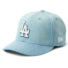 画像1: NEWERA（ニューエラ）“PC 59FIFTY ロサンゼルス・ドジャース Chain Stitch チェーンステッチ ウォッシュドデニム” (1)