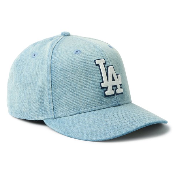 画像3: NEWERA（ニューエラ）“PC 59FIFTY ロサンゼルス・ドジャース Chain Stitch チェーンステッチ ウォッシュドデニム” (3)