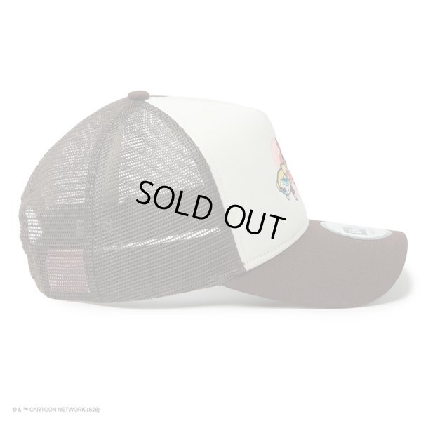 画像6: NEWERA（ニューエラ）“9FORTY A-Frame Trucker The Powerpuff Girls パワーパフ ガールズ ハート クロームホワイト/バーントウッド” (6)