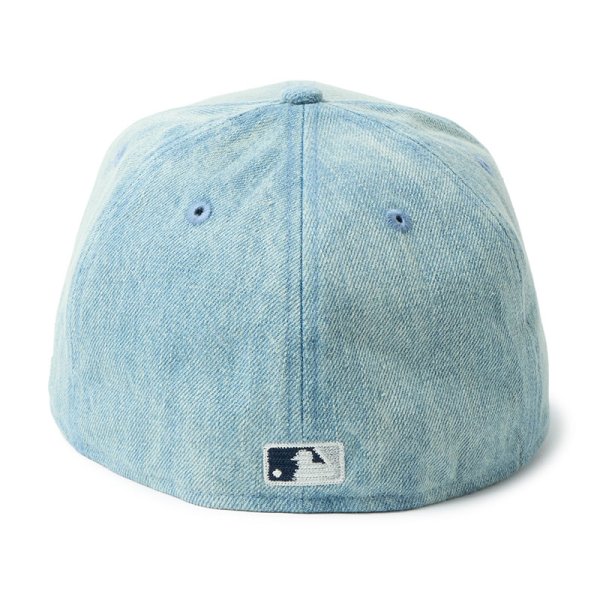 画像4: NEWERA（ニューエラ）“PC 59FIFTY ロサンゼルス・ドジャース Chain Stitch チェーンステッチ ウォッシュドデニム” (4)