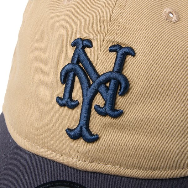 画像8: NEWERA（ニューエラ）“9FORTY MLB アンストラクチャード Unstructured ニューヨーク・メッツ カーキネイビー” (8)