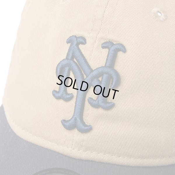 画像8: NEWERA（ニューエラ）“9FORTY MLB アンストラクチャード Unstructured ニューヨーク・メッツ カーキネイビー” (8)
