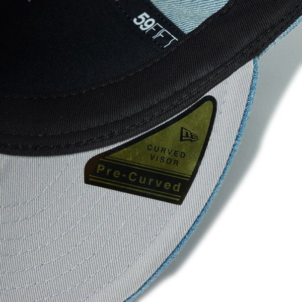 画像9: NEWERA（ニューエラ）“PC 59FIFTY ロサンゼルス・ドジャース Chain Stitch チェーンステッチ ウォッシュドデニム” (9)
