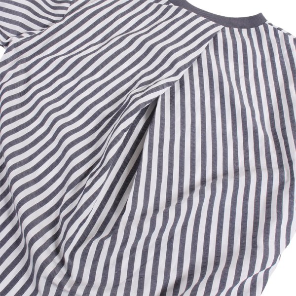 画像8: [レディース] PeeTee. (ピーティー) “STRIPE BACK TUCK BLOUSE” (8)