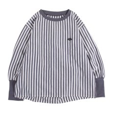 画像2: [レディース] PeeTee. (ピーティー) “STRIPE BACK TUCK BLOUSE” (2)