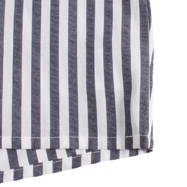 画像7: [レディース] PeeTee. (ピーティー) “STRIPE BACK TUCK BLOUSE” (7)