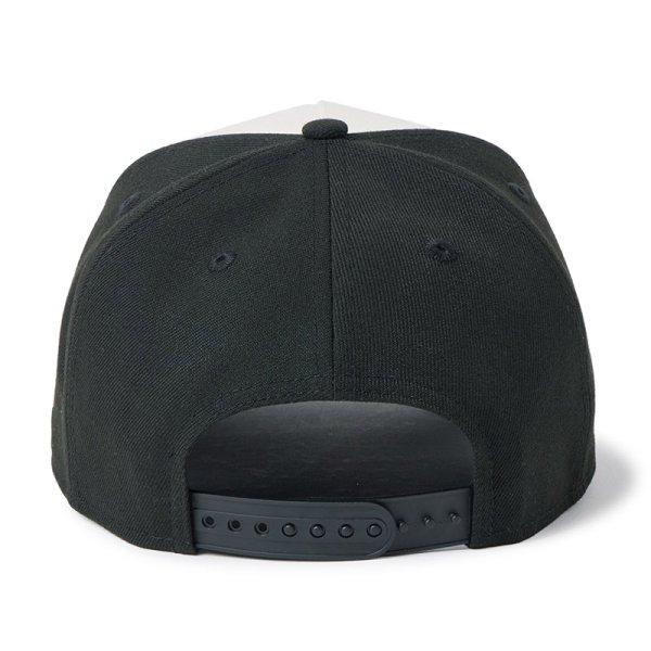 画像4: NEWERA（ニューエラ）“9FORTY A-Frame MLB パール バッジ Pearl Badge ロサンゼルス・ドジャース ブラック/クロームホワイト” (4)