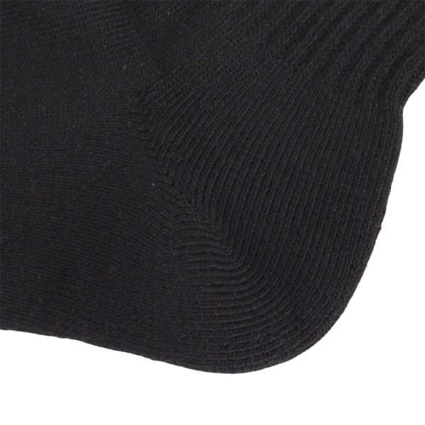 画像12: NEWERA（ニューエラ） “ソックス クルー 2ペア ライン フラッグロゴ エンブロイダリー ブラックｘホワイト/グレー” (12)