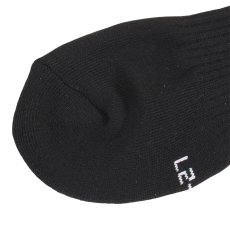 画像10: NEWERA（ニューエラ） “ソックス クルー 2ペア ライン フラッグロゴ エンブロイダリー ブラックｘホワイト/グレー” (10)