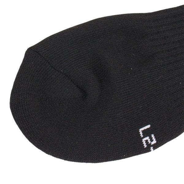 画像10: NEWERA（ニューエラ） “ソックス クルー 2ペア ライン フラッグロゴ エンブロイダリー ブラックｘホワイト/グレー” (10)