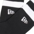 画像5: NEWERA（ニューエラ） “ソックス クルー 2ペア ライン フラッグロゴ エンブロイダリー ブラックｘホワイト/グレー” (5)