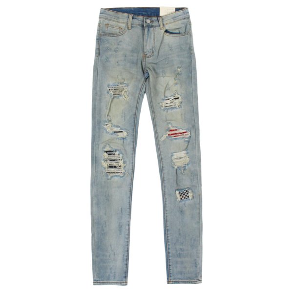 画像1: mnml（ミニマル） “X214 STRETCH DENIM” (1)