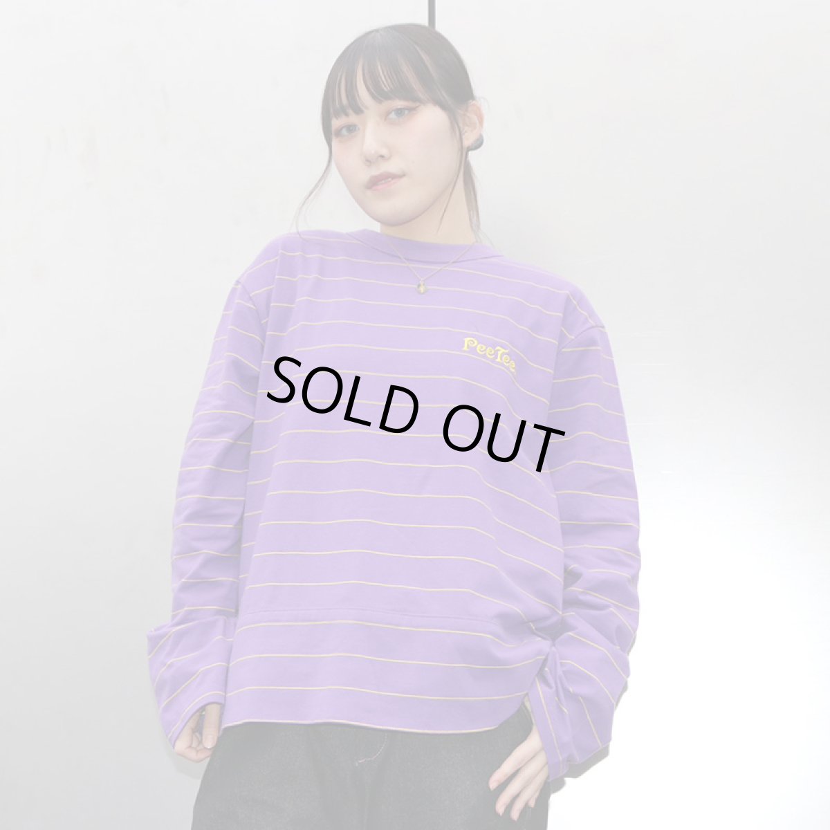 画像14: [レディース] PeeTee. (ピーティー) “BACK DESIGN BORDER L/S TEE” (14)