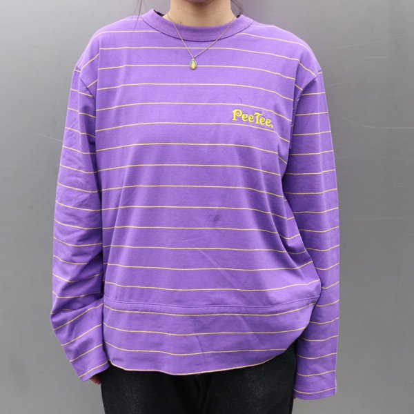 画像16: [レディース] PeeTee. (ピーティー) “BACK DESIGN BORDER L/S TEE” (16)