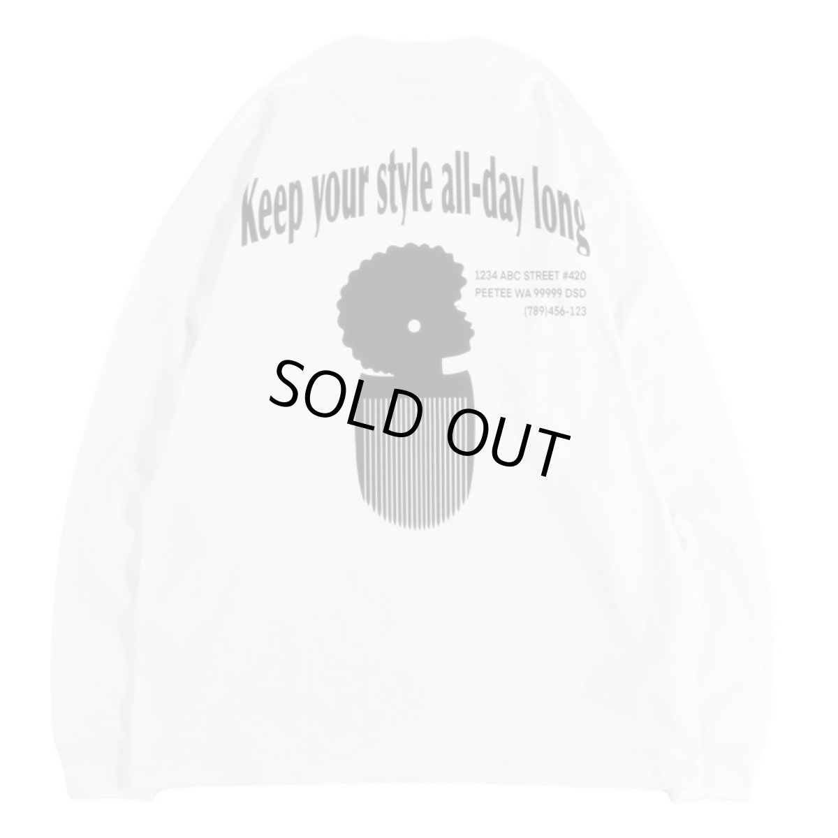 画像3: 【2026.03.26再入荷】PeeTee. (ピーティー) “KEEP YOUR STYLE L/S TEE” (3)